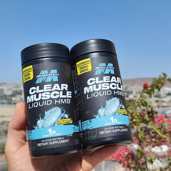 کلیر ماسل ۸۴ عددی ماسل تک طرح جدید – مکمل HMB مایع MuscleTech Clear Muscle Liquid HMB