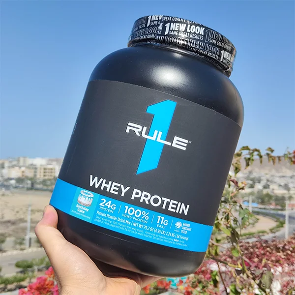 پروتئین وی رول وان 2.24 کیلوگرم طرح جدید Rule 1 Whey Protein – 24 گرم پروتئین در هر سروینگ