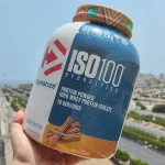 پروتئین ایزو 100 دایماتیز Dymatize ISO100 Hydrolyzed طعم Cinnamon Churro