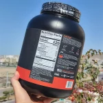 پشت بسته وی ایزوله رول وان 2.28 کیلوگرم – جدول ارزش غذایی و ترکیبات Rule 1 Whey Isolate
