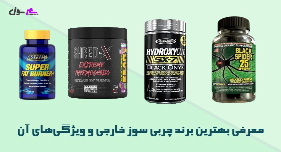 معرفی بهترین برند چربی سوز خارجی و ویژگیهای آن