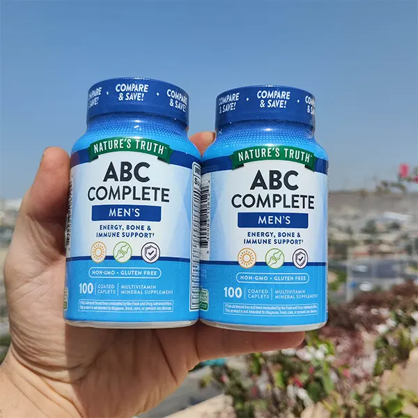 مولتی ویتامین مردانه ABC Complete نیچرز تروث 100 عددی