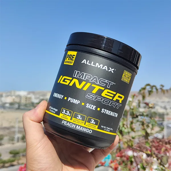 مکمل پمپ آلمکس Impact Igniter Sport طعم دار حاوی 50 سروینگ