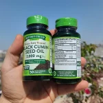 جدول ترکیبات مکمل Black Cumin Seed Oil