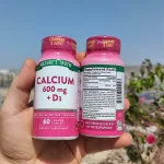 جدول ترکیبات مکمل کلسیم + د3 نیچرز تروث