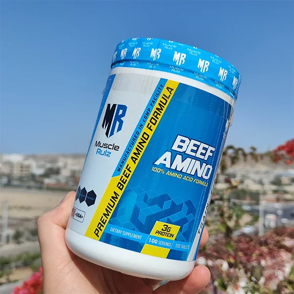 قرص بیف آمینو ماسل رولز Muscle Rulz Beef Amino مکمل آمینو اسید بدنسازی