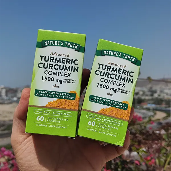 مکمل تورمریک کورکومین نیچرز تروث Nature’s Truth Turmeric Curcumin Complex