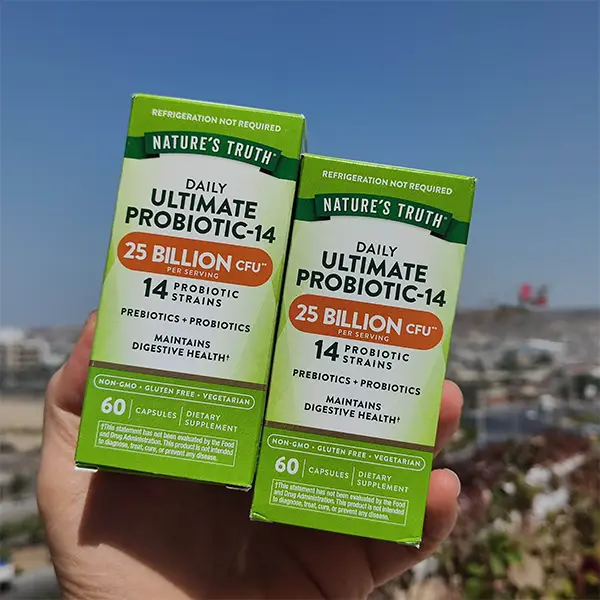 مکمل پروبیوتیک Nature’s Truth Ultimate Probiotic-14 با ۲۵ میلیارد CFU