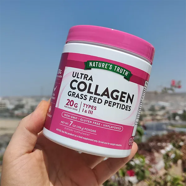 پودر کلاژن Nature’s Truth Ultra Collagen Grass Fed Peptides حاوی کلاژن نوع 1 و 3