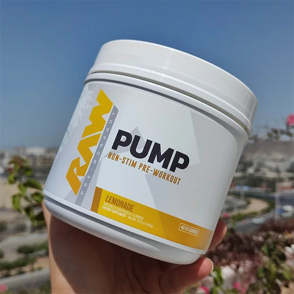 پمپ بدون محرک RAW Nutrition بدون کافئین