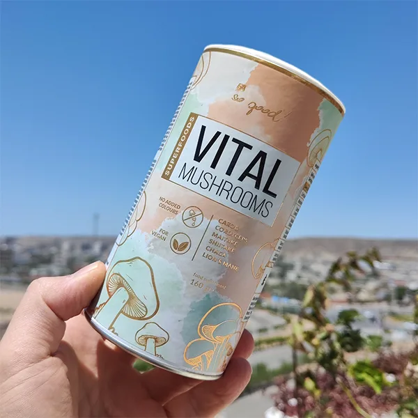 پودر قارچ‌های دارویی Vital Mushrooms برای افزایش انرژی و تقویت سیستم ایمنی