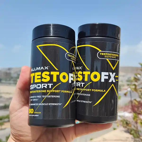 مکمل تستوسترون بوستر آلمکس TESTOFX SPORT 80 عددی