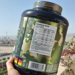 جدول ارزش غذایی پروتئین وی Army1 Whey Professional