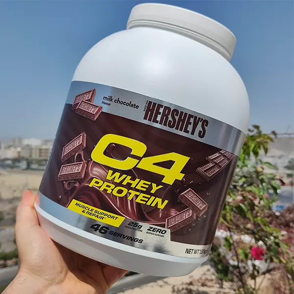 پروتئین وی C4 اصل با دو لیبل اصالت