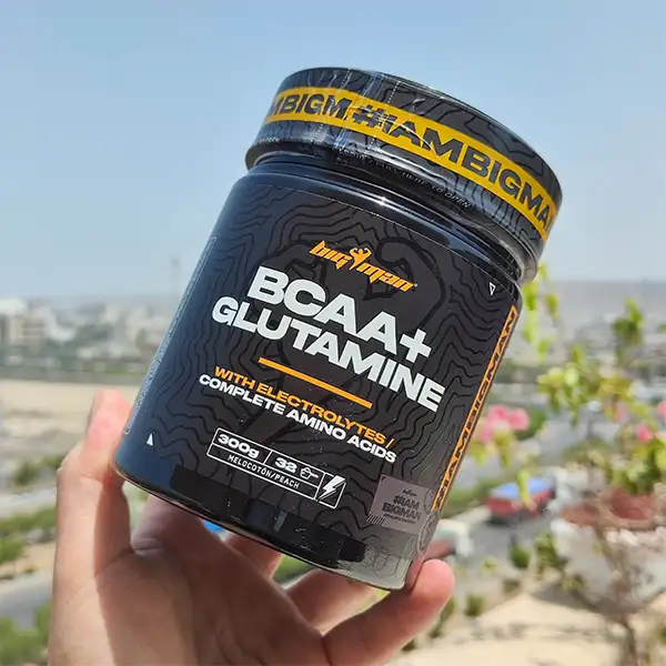 بی سی ای ای + گلوتامین + الکترولیت بیگ من 300 گرم
